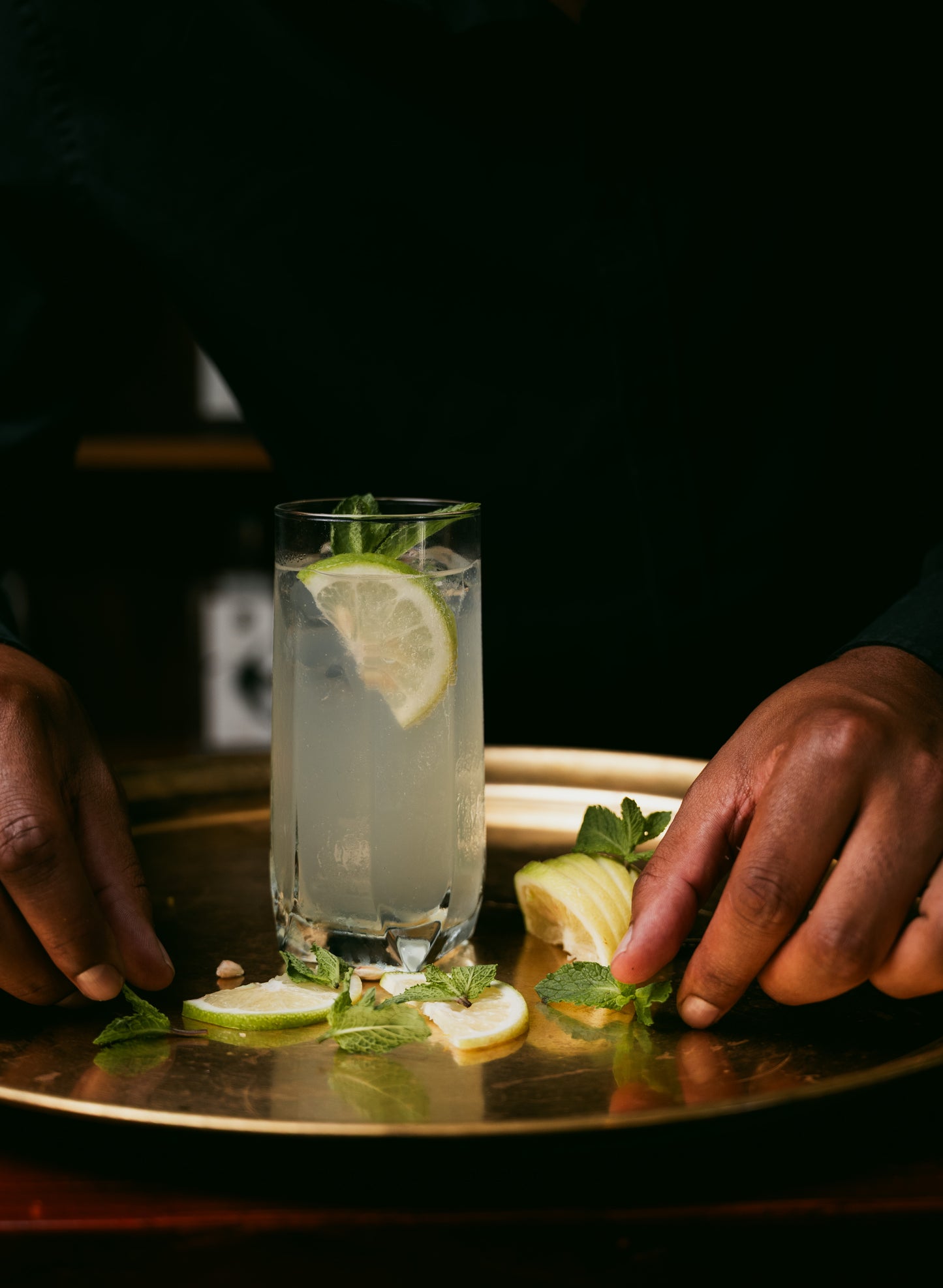 Primal Lemon Tonic Cocktail