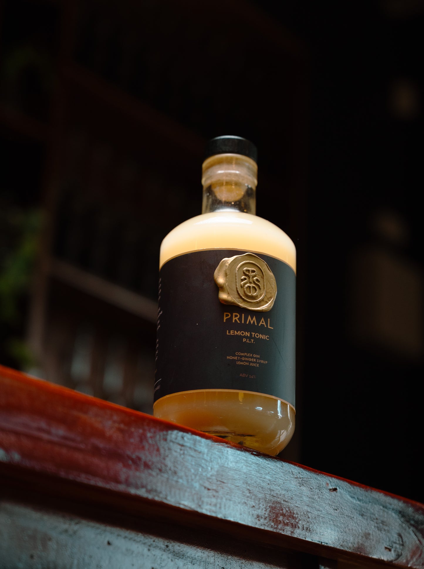 Primal Lemon Tonic Cocktail