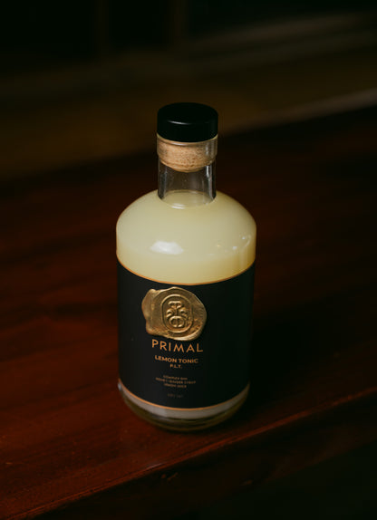 Primal Lemon Tonic Cocktail